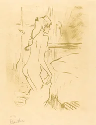 女性の習作 Etude de femme、1893年。