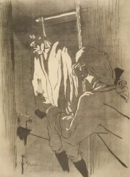 絞首刑の男、1892