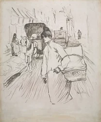 Laundress、1888。