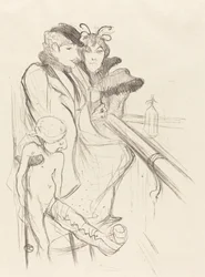 負傷したエロス・エロス・ヴァンネ、1894年。