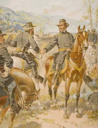 1863年9月20日、チカマウガの戦いでのジョージヘンリートーマス将軍（1816-70年）