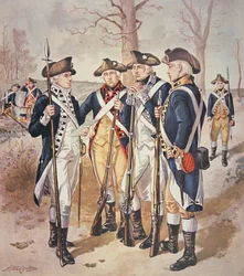 1779-83年の（アメリカ）大陸軍の歩兵制服