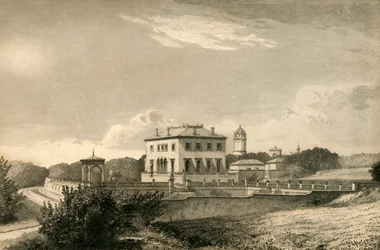 「ザ・パーク、ブライトン」、1835年。