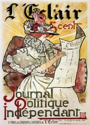 レクレア：政治ジャーナル独立ポスター、1897年