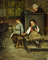 教室、1868