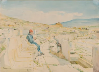 ディオニュソス劇場、1839-1912。