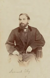 サミュエル・イーリーの肖像画、1862～1869年。
