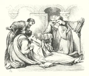 ベネラブル・ビーデの死（エングレービング