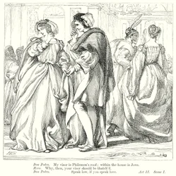 空騒ぎ』（エングレーヴィング）