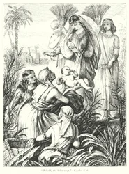 モーゼの発見(エングレービング)