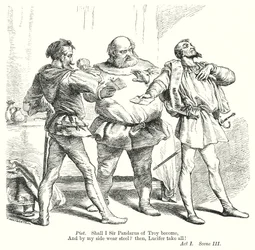 ウィンザーの陽気な女房たち（エングレーヴィング）