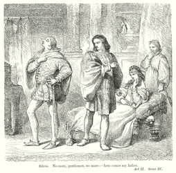 ヴェローナの二紳士（エングレーヴィング）