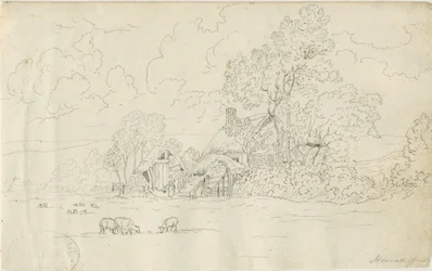 ストナル教会：ペン画、1813年6月20日