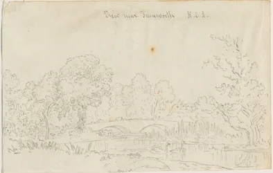 タムワース-橋：ペン画、nd [1788-1855]