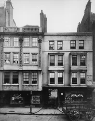 オールドゲート、古いサラセンのヘッドインの遺跡、1883年頃