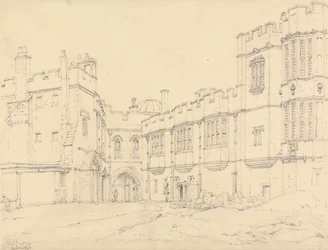 エリザベス女王のギャラリーとブラック プリンスの門、ウィンザー