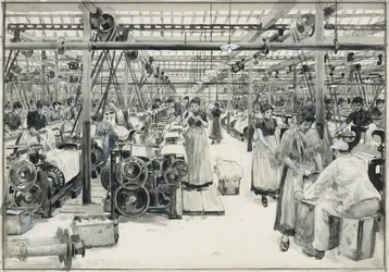 織物小屋、ハワース工場