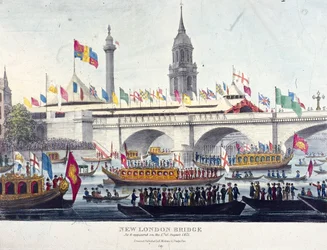 新しいロンドン橋、ロンドン、1831