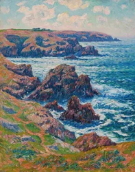 クレデンの地、ポワン ド ラズ、フィニステール、1911 年。