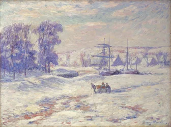 カンペールの雪、1909