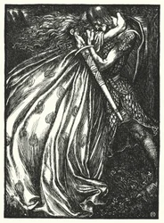 マシュー・アーノルドの詩。トリストラムとイゼルト（彫刻