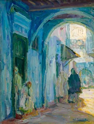 カリフォルニア州タンジールの通り。 1910年。