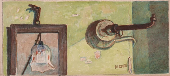 ガス器具と鏡、c.1930
