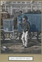 ジョンハリス（1811-65）によって刻まれた1852年の運転手（1852年5月26日発行）
