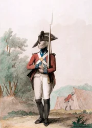 フット・ソルジャー（1791年頃）（スティップル・エングレーヴィング