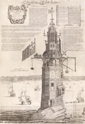 エディストーン灯台、パブ。 C. 1762