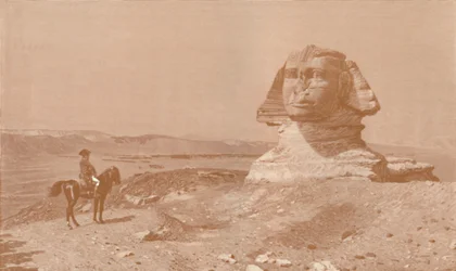 スフィンクスの前のボナパルト、1886年、1896年