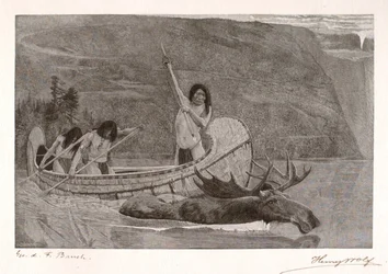 ヘラジカを殺す