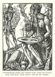 聖ミカエルの巨人（エングレーヴィング）