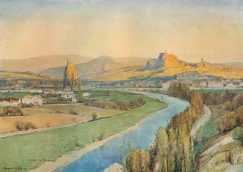 「ル・ピュイ、フランス」、1922年