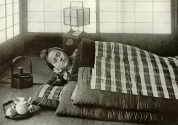 日本の就寝時間、1910年。