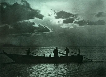 Moonlight at Shizu-Ura, 1910. 