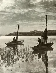東京湾、1910年。