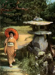 1910年、ランタンを通過。
