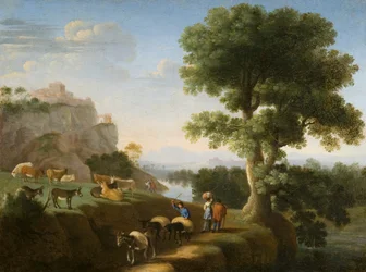 風景」1620-1655年