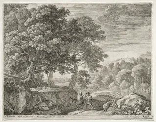 エジプトへの逃避、c。 1652-1654。