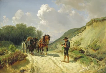 2つのタイプのハーネス、c.1855
