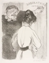 実験室、c。 1900年。
