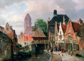 Oudewater、c1867のビュー