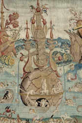 快楽の園。 約。 1560年（タペストリー）