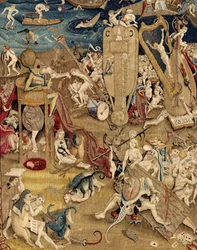 快楽の園。 約。 1560年（タペストリー）