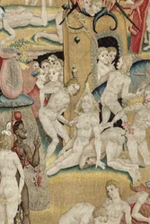 快楽の園。 約。 1560年（タペストリー）