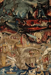 快楽の園。 約。 1560年（タペストリー）