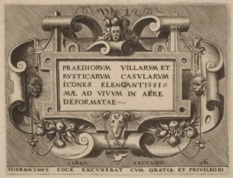 『Praediorum Villarum』のタイトルページ