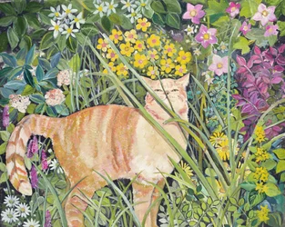 猫とロンググラス、1996
