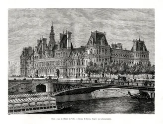 ホテルドゥヴィル、パリ、フランス、1886